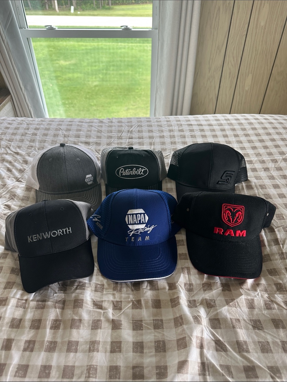 Racing Blue Logo Trucker Hat - Team